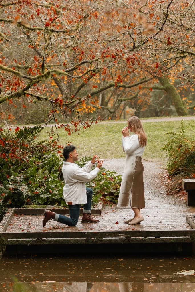 Seattle Proposal, Seattle Arboretum Park, Seattle Fall